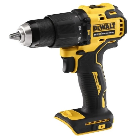 Дриль-шурупокрут ударний DeWalt безщітковий XR Li-Ion 18В 65Нм 450-1650об/хв патрон 13мм 1.2кг без АКБ та ЗП