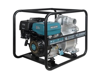 Мотопомпа бензинова Konner&Sohnen KS 80MW 1000л/хв 9.0к.с 60кг