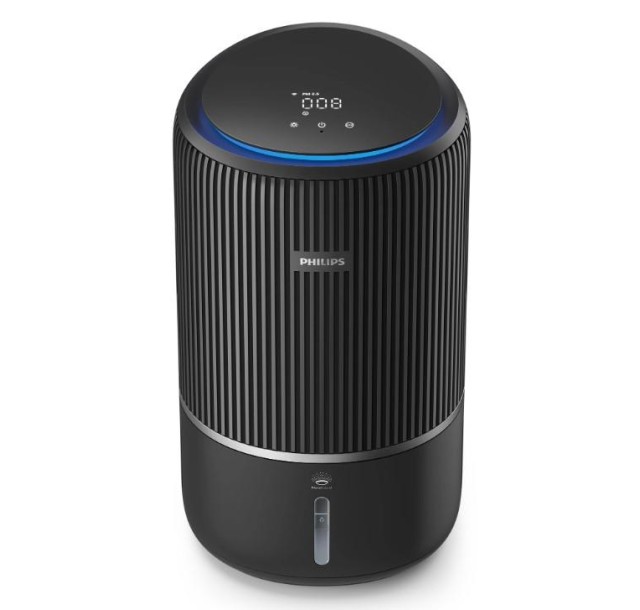 Очисник повітря Philips 2 в 1 PureProtect Water Series 3400, 78м2, 300м3/год, Nano, НЕРА,попередн.,угольний фільтр, Wi-Fi, датчик якості, температ,вологості, те