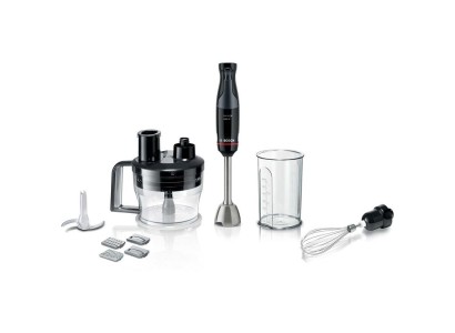 Блендер Bosch заглибний, 1000Вт, подрібнювач, вінчик, чорний