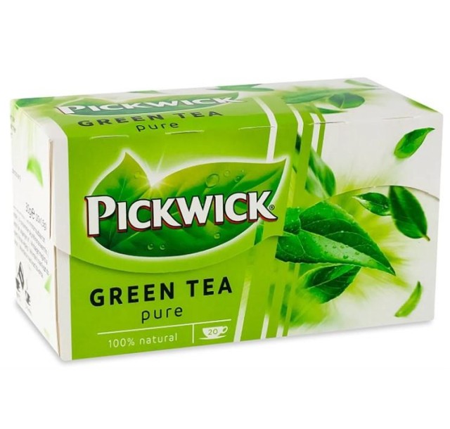 Чай зелений байховий Pickwick G 30г(20x1.5г) x12 НП