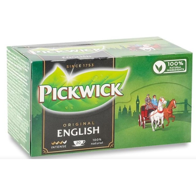Чай чорний Original English Pickwick B 40г(20x2г) x12 НП