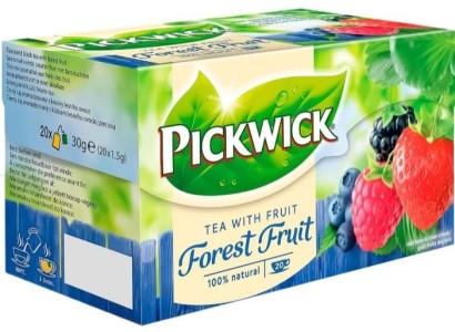 Чай чорний аромат. зі шматоч лісових ягід Pickwick G 30г(20x1.5г) x12 НП