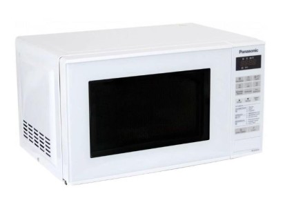 Мікрохвильова піч Panasonic, 20л, 800Вт, гриль, дисплей, білий