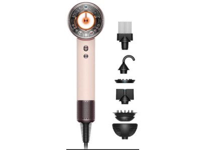 Фен Dyson HD16 Supersonic Nural Ceramic Pink/Rose Gold, 1600Вт, 3 режими, іонізація, хол. обдув, рожевий