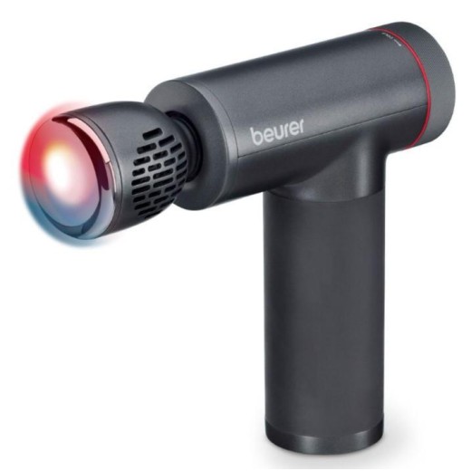 Масажер Beurer для тіла, літій- іонний акум., вага - 1,035кг, змінний чохол, чорний