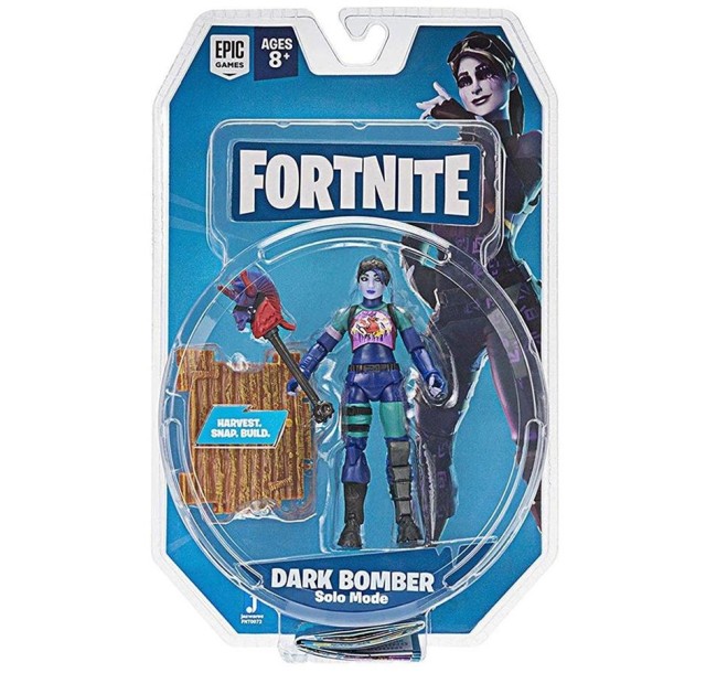 Колекційна фігурка Fortnite Solo Mode Dark Bomber, 10см