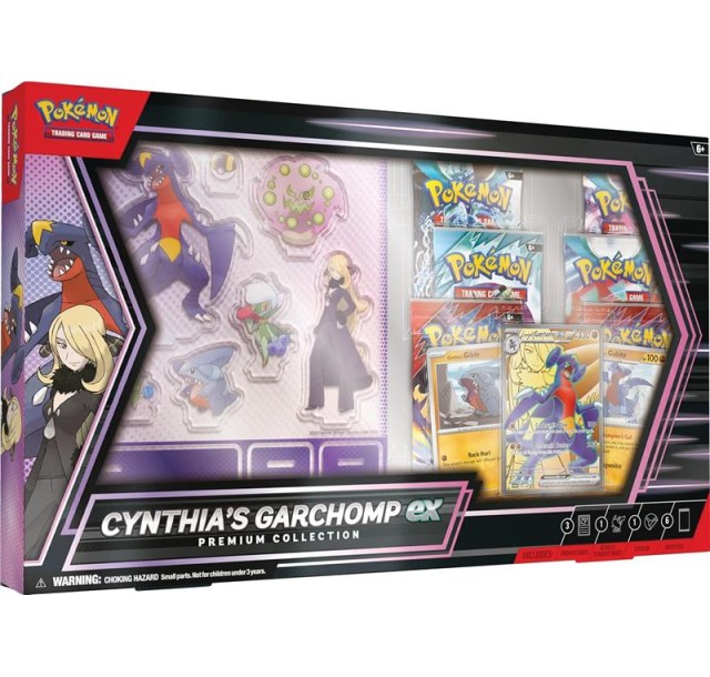 Колекційна карткова гра Pokemon: Cynthia's Garchomp ex - Premiun Collection