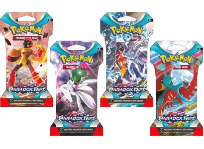 Колекційна карткова гра Pokemon: Paradox Rift (Cardboard Cover), бустер пак (1шт)