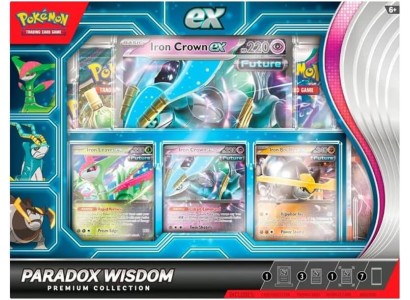 Колекційна карткова гра Pokemon: Paradox Wisdom - Premium Collection