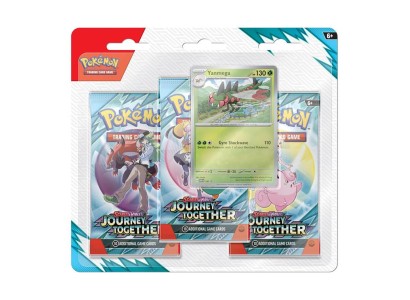 Колекційна карткова гра Pokemon: Scarlet & Violet - Journey Together - 3 Pack Blister