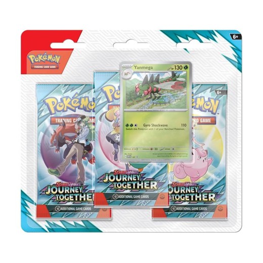 Колекційна карткова гра Pokemon: Scarlet & Violet - Journey Together - 3 Pack Blister