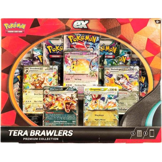 Колекційна карткова гра Pokemon: Tera Brawlers - Premium Collection