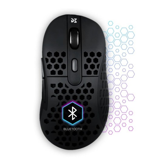 Миша ігрова Dream Machines DM6 HOLEY Trio Wireless Black