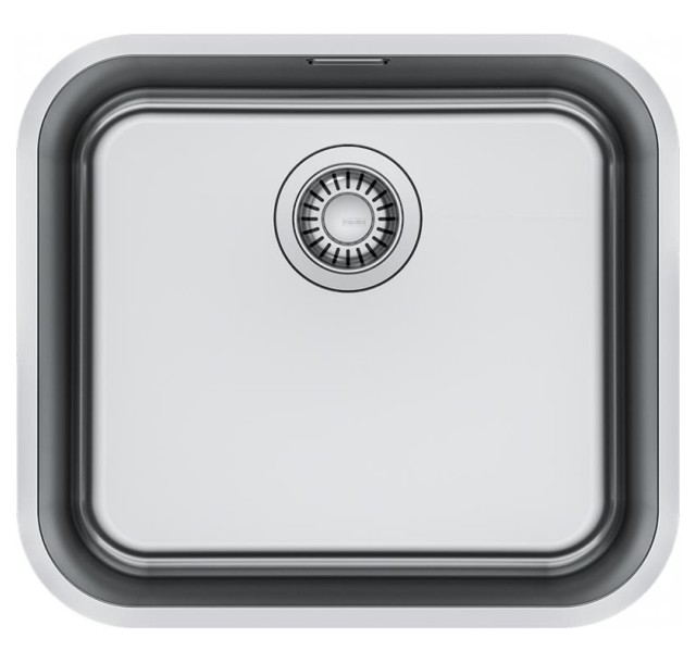 Мийка кухонна Franke Smart, нерж.сталь, прямокутник, без крила, 480х450мм, чаша - 1, накладна, SRX 110-45, нерж поліров.