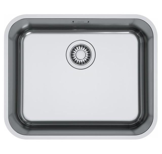 Мийка кухонна Franke Smart, нерж.сталь, прямокутник, без крила, 500х400мм, чаша - 1, монтаж під стільницю, SRX 110-50, нерж поліров.