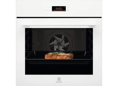 Духова шафа Electrolux електрична, 72л, A+, дисплей, конвекція, телескопічні напрямні, білий