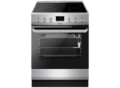 Плита Hansa електрична склокерамічна, 62л, 60x60см, дисплей, конвекція, нерж