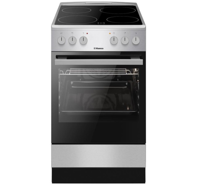 Плита Hansa електрична, 50х60см, 62л, нержавіюча сталь