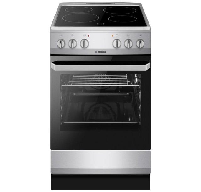 Плита Hansa електрична, 50х60см, 62л, нержавіюча сталь