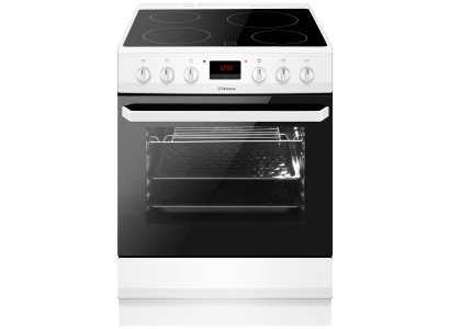 Плита Hansa електрична, 60х60см, 62л, дисплей, білий