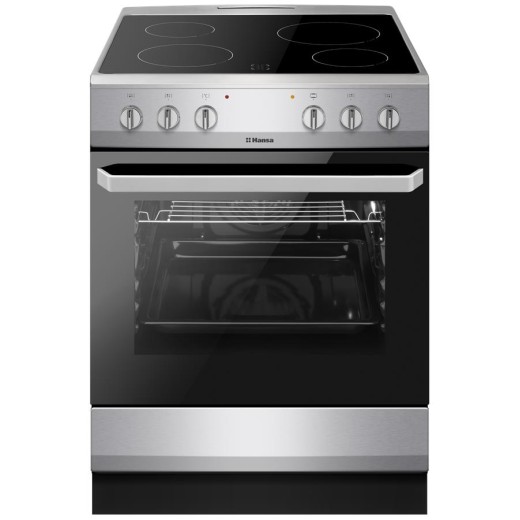 Плита Hansa електрична, 60х60см, 62л, нержавіюча сталь