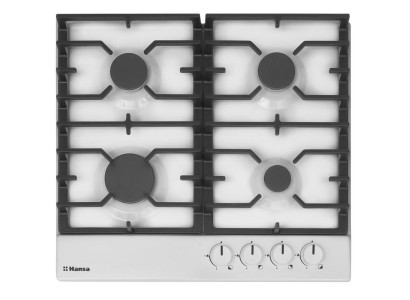 Варильна поверхня Hansa газова, 59см, чавун, біла