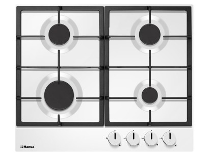 Варильна поверхня Hansa газова, 60см, чавун, білий