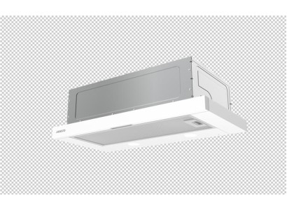 Витяжка Ardesto телескопічна, метал, 60см, 450м3ч, метал, 2х1Вт LED, кнопкове, білий