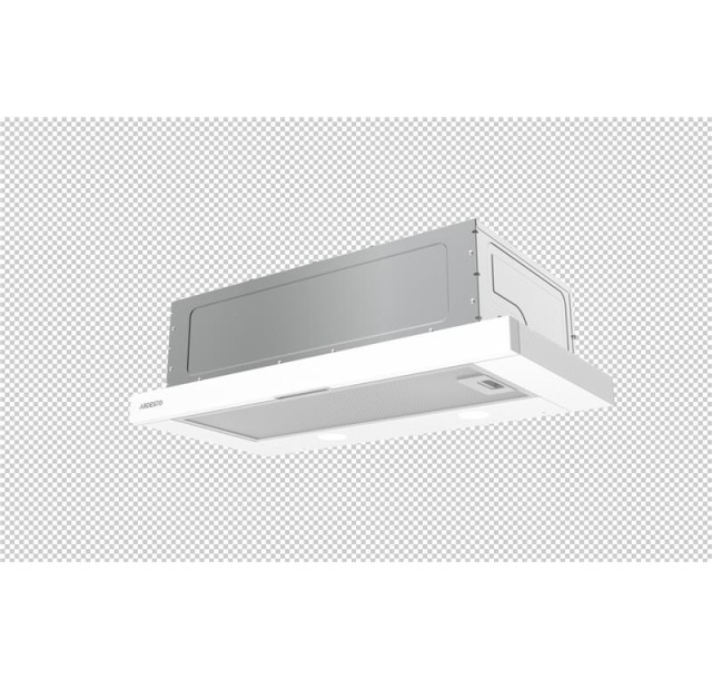 Витяжка Ardesto телескопічна, метал, 60см, 450м3ч, метал, 2х1Вт LED, кнопкове, білий