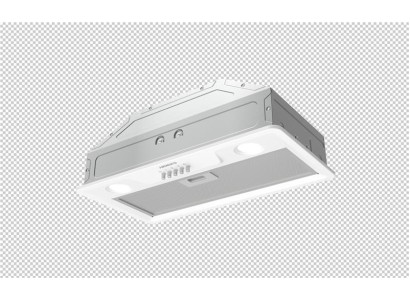 Витяжка Ardesto вбудована, 52см, 700м3ч, метал, 2х1Вт LED, кнопкове, білий