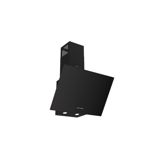 Витяжка Ardesto похила, 60см, 900м3ч, скло, 2х1Вт LED, кнопкове, чорний