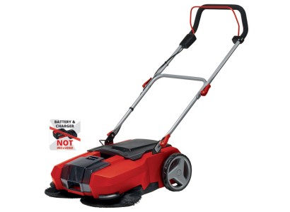 Підмітальна машина акумуляторна Einhell TE-SW 18/610 Li - Solo PXC 18В ширина 610мм бак 20 л 1800 м2/год 10.3кг без АКБ та ЗП