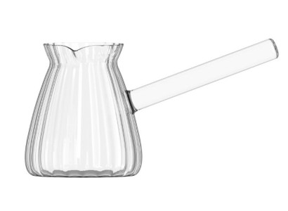 Турка Ardesto Iceberg 350мл, боросилікатне скло, прозорий