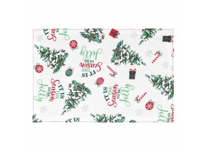 Серветка серв. Ardesto Christmas Tree 30х45см, 100% поліестер, зелений