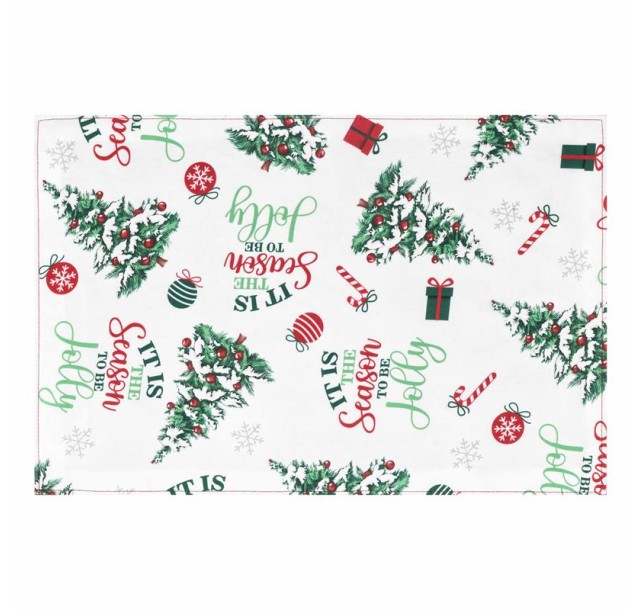 Серветка серв. Ardesto Christmas Tree 30х45см, 100% поліестер, зелений