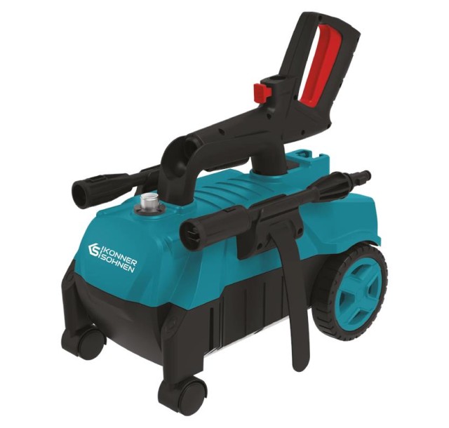 Мийка високого тиску Konner&Sohnen KS 1600Вт 90-130бар 312л/год шланг 7м 6.1кг