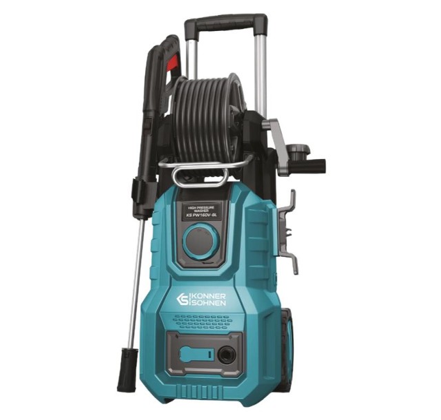 Мийка високого тиску Konner&Sohnen KS 2000Вт 110-160бар 390л/год шланг 8м 16кг