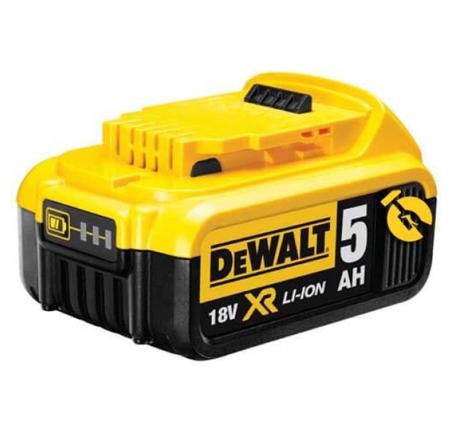 Акумулятор DeWalt 18В Li-lon 5А·год 0.65кг