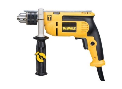 Дриль ударний DeWalt 701Вт 0-2800об/хв 5.2Нм 47600уд/хв патрон 13мм 1.6кг