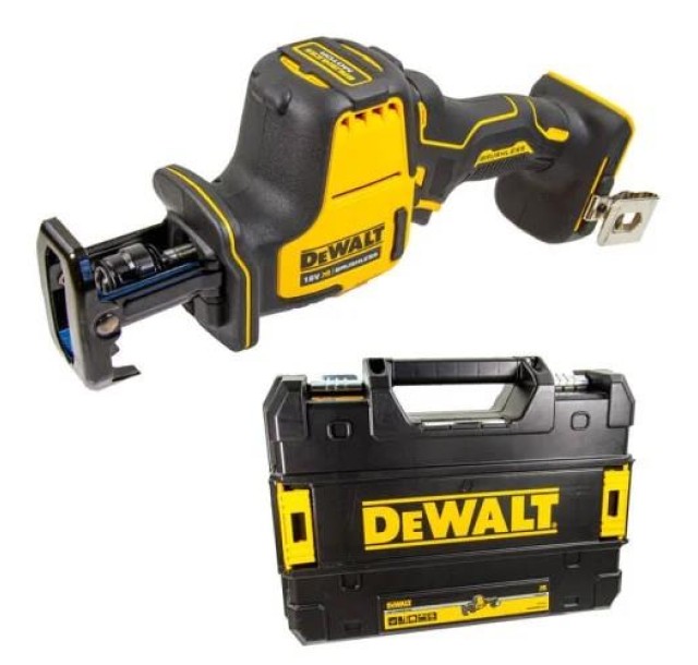 Пила шабельна акумуляторна DeWalt 18В XR Li-lon безщіткова 0-2800ход/хв 16мм кейс 1.43кг без АКБ та ЗП