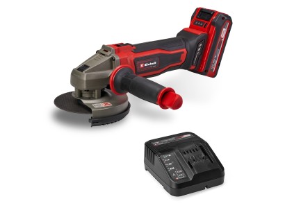 Шліфмашина кутова акумуляторна Einhell TE-AG 18/125-2 Li 1x4.0 Ah PXC 18В Акб 1х4А·год 125мм 8500об/хв 2.32кг