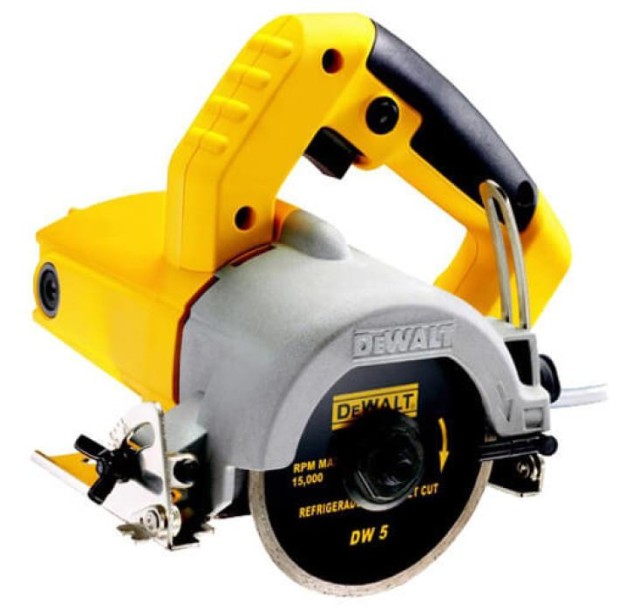 Плиткоріз електричний DeWALT 1300Вт 13000об/хв диск 110мм глибина різу 34мм 3кг без АКБ та ЗП