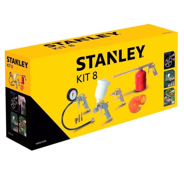 Набір пневмоінструментів Stanley 4од 1.68кг
