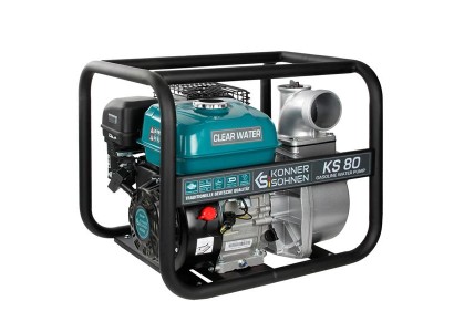 Мотопомпа бензинова Konner&Sohnen KS 80 1000л/хв 7.0к.с 26кг