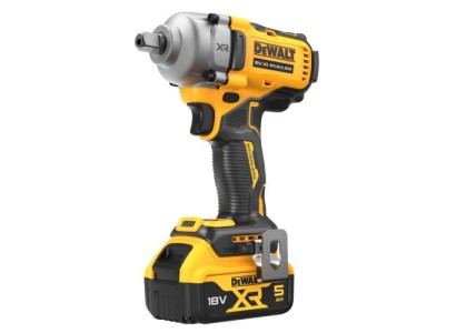 Гайковерт ударний DeWalt XR Li-Ion безщітковий 18В акб 2х5А·год 1084Нм 2000об/хв 3250уд/хв 1/2
