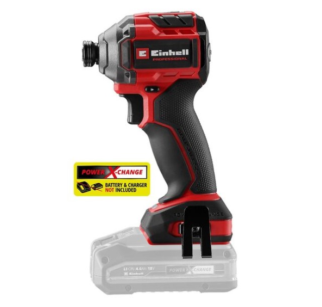 Гвинтоверт акумуляторний ударний Einhell Professional TP-CI 18/250-C Li BL - Solo 18В безщітковий 250Нм 	0-2800об/хв 0.95кг без АКБ та ЗП