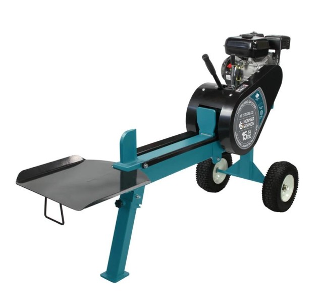 Дровокол бензиновий Konner&Sohnen KS 15TKG 52/35 кінетичного типу 6.5к.с 15т горизонтальний 115кг