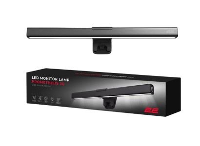 Лампа на монітор 2E PROMETHEUS 30 5Вт 3000-6000K USB-A/USB-C, чорний