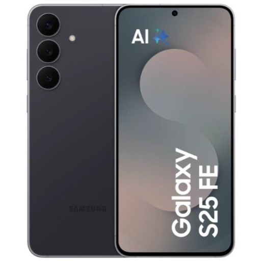 Смартфон Samsung Galaxy S25 FE 5G (S731) 6.7' 8/128ГБ, 2SIM, 4900мА•год, чорний глибокий